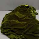 Velvet Tablecloth Luxurious Solid Rectangle Table Cloth,Oblong Retro Farmhouse Ruffle Tablecloths Washable Table Cover for Party Wedding Baby Shower Kitchen Dinning Tabletop Decoration (84" x 60" (Rectangular), Olive Green)