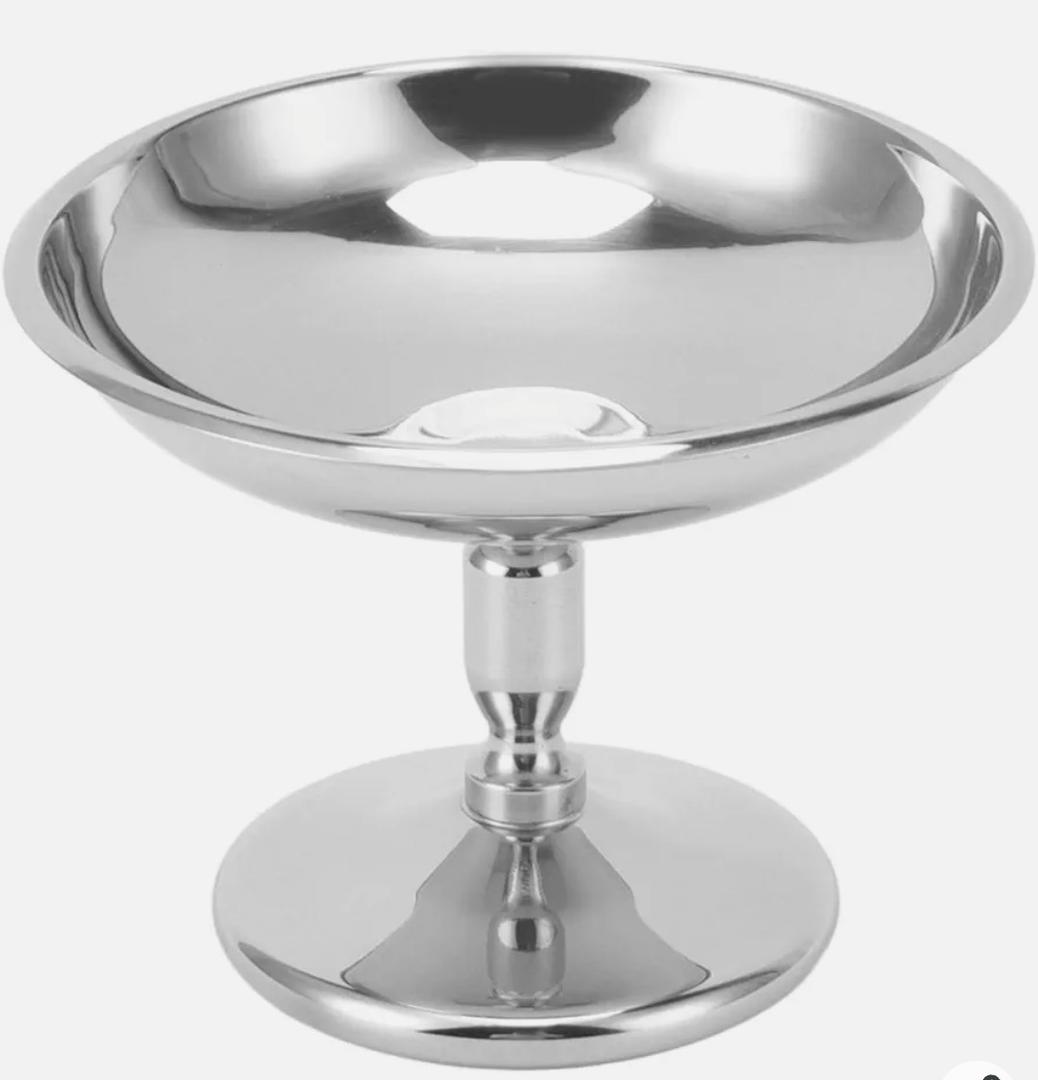 Haofy Ice Cream Cups, 304 Stainless Steel Dessert Cup Vintage Stable Pudding Milk Jelly Bowl for Cafe Families, Hotels, Restaurants