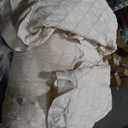 JOLLYVOGUE Beige King Comforter Set, 3 Pieces Seersucker Comforters King Size, Lightweight & Fluffy Bedding Sets for All Season with 1 Ruffle Comforter and 2 Ruffle Pillowshams