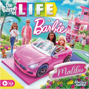 Hasbro Games The Game of Life: Barbie Edition Board Game | Ages 8+ | 2 to 4 Players | Fun Family Games for Kids and Adults | Kids Gifts