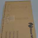 NearMoon Standing Paper Towel Holder, Kitchen Paper Towel Tissue Holder- for Bathroom Kitchen Countertop, Standard or Jumbo-Sized Roll Paper (with Marble Base, Brushed Gold)