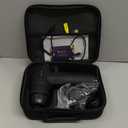 AERLANG Massage Tool with Heat Deep Tissue Back Massager Neck Massager for Pain Relief,Muscle Percussion Massage Tool, Birthday Gifts for Men Women Dad him Handheld Message Tool with 7Heads&Silent (Black)