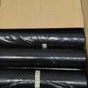 30-35 Gallon Trash Bags Heavy Duty 1.5 Mil - 35" x 37" 100 Count Large Black Garbage Bags 30+ Gallon Strong Plastic Trash Can Liners for Home Kitchen Commercial Lawn and Leaf