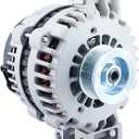 Alternator Replacement New 150Amp 4.2L for 2002-2005 GMC Envoy, 04-05 Envoy XL XUV, 02-05 Chevrolet Trailblazer, 04-05 Buick Rainier, 02-04 Oldmobile Bravada, ADR0307 400-12179 10464468 15062413