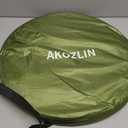 AKOZLIN Portable Pop Up Shower Tent Instant Privacy Dressing Changing Tent Outdoor Shower Room Camp Toilet Tent, 74.8" H x 39.4" W x 39.4" L