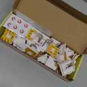 Eco-Baby Magnetic Cabinet Locks for Babies - Keyless, White, 20 Pack and 3 Keys