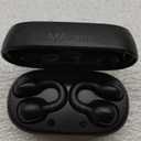 Wireless Earbuds Open Ear Clip Headphones Air Conduction Headphones LED Power Display Earphones Sport Bluetooth 5.3 Headphones (Black)