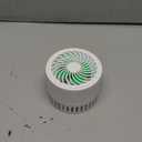 RV Refrigerator Fan, Low Noise, 3000 RPM Motor for Efficient Circulation of Internal RV Fridge Cold Air, Longer Food Preservation Time,Easy On/Off Switch (Excluding Batteries) (White)