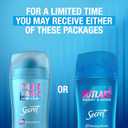 Secret Outlast Antiperspirant Deodorant for Women, 72hr Sweat & Odor Protection, PH Balancing Minerals, Pro-Hyaluronic Acid, Clear Gel, Completely Clean Scent, 2.6 oz (Pack of 2)