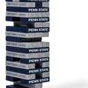 Wild Sports NCAA Pro Football Tabletop Stackers Block Game for College Football Fan, Dorm Game, Tailgate