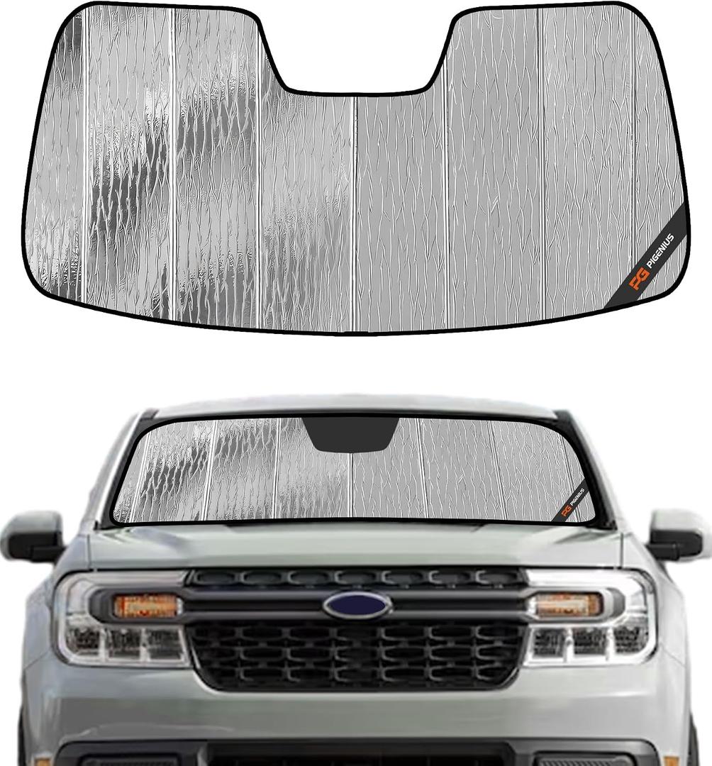 Pigenius Windshield Sunshade for Ford Maverick 2022-2026 Custom Front Window Shade - AstraGuard