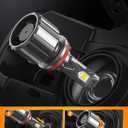 Nilight H11/H9/H8 Bulbs, 800% Brighter, Super Bright Halogen Replacement Bulb 6500k White, Plug and Play, Pack of 2