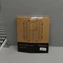 Kitchen Sink Grid 11-3/4" x 12-1/4"- Heavy Duty Kitchen Sink Protector with Built-in Strainer & Rear Drain, Non-Slip Rubber Feet & Scratch Resistant Bottom Guard