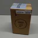 4 Inch Caster Wheel, Rubber Wheels Silent Castor- Set of 4 Heavy Duty Caster Wheels with Brake 1600Lbs, Industrial Plate Casters Wheels for Cart Furniture Workbench (2 Brake & 2 Swivel)