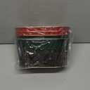 4 PCS Christmas Metal Buckets Christmas Decorations Ice Buckets Metal Planter Pots, Galvanized Pails for Candy Treats Drink Beverage Tub for Parties ChristmasTable Centerpiece (Green+Red)