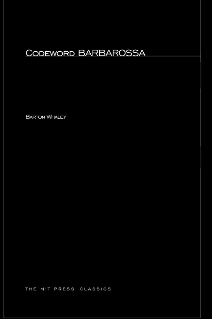 Codeword Barbarossa (MIT Press Classics)