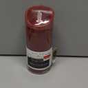 Sterno Home Expressions Flameless Wax Rustic Pillar Candle - Red, 3 x 7 in