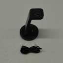 Wireless Charger for Samsung: 3 in 1 Wireless Charging Station for Samsung Galaxy Watch 7 6 5 4 3 Pro Classic Galaxy Buds - Charger Dock Stand for S25 S24 Ultra S23 S22 S21 Note Z Fold Android (Black)