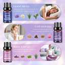 AESHORY Well-Aging Essential Oils Set, 6 Premium Aromatherapy Blend Oils for Diffusers for Home, Self Care & Relaxation Gift for Women, Good Sleep, Stress Reset, Vital Flow, Skin Glow, 6 x 10ML