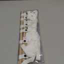 OAOLEER Hair Bow Holder Organizer for Girls,Hair Clips Headband Organizer Storage Wall Hanging Home Decor for Girls Room (1Pcs White 35Inch)