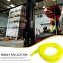 10 Ft High Visibility Chain Cover Kit High Visibility Yellow Cover Safety Barrier Cover for Both Indoor and Outdoor Environment (Yellow)