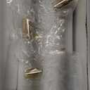 YU FENG 12pcs 15ml Glass Bottle Perfume Atomizer Refillable Spray Empty Perfume Bottle with Funnels Pipettes Dispenser for Perfume,Fragrance,Lotion,Essential Oil (Gold-3)