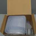 54 PCS Food Storage Containers with Lids Airtight (27 Lids &27 Containers) Leakproof Meal-Prep Kitchen Organization,Reusable Containers for Food Plastic Microwave/Dishwasher Safe with Labels & Pen