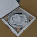 Elevated Slow Feeder Dog Bowl, 6.7" Ceramic Maze Dog Bowl with Stand
