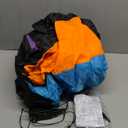 MICOCAH Halloween Inflatables Outdoor Decorations 8 FT Long Funny Pumpkin Black Cat Blow Up Lanterns Built-in LED Lights with Ghost Tombstone Scary Yard Decoration for Holiday Party Outside Lawn