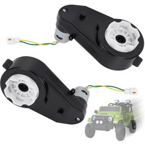 2Pcs 12V Powered Wheels Motor Upgrade Gearbox Electric Motor 12V RS550 40000RPM High Speed RS550 Drive Engine Jeep Upgrade Motor