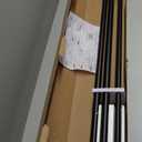 KAMANINA 1 Inch Double Curtain Rod 72 to 144 Inches(6-12 Feet), Black Telescoping Curtain Rods for Windows 66 to 120 Inches, Heavy Duty Drapery Rod with Round Finials