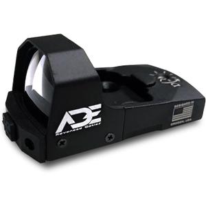 Ade Advanced Optics RD3-006B-2 Green Dot Reflex Sight – 3 MOA Reticle, 5 Brightness Settings, Fits Doctor/Venom/Fastfire Footprint, Includes Picatinny Mount – Compact Pistol Optic for Handgun Slides
