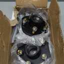 Aeagle 2 Sets 5 on 4.5" Bolt Circle Trailer Hub 5 Lug Idler Hub Kits for 3,500lbs 1-1/16'' to 1-3/8'' Tapered Axle, Replacement for L68149 L44649 Inner & Outer Cone Bearings