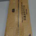 YaFex Heavy Duty Curtain Rods 32-150 Inch, 1 Inch Adjustable Black Curtain Rod for Windows, Extra Long Window Treatment Rods with Aluminium Finials, Easy Installation