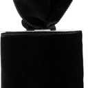 Meseey 4 Inch Wide Black Velvet Wired Ribbon, 20 Yards Velvet Ribbon with Wire Edge for Christmas Tree, Wreaths, Gift Wrapping, Bows, Crafts, Wedding and Holiday Decorations