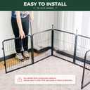 FXW Rollick Unleashed Dog Playpen for Indoor, Yard, RV Camping, 24 inch 6 Panels for Small and Puppy DogsPatented