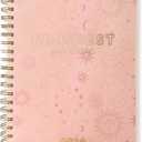 2 x Graphique 2024 Spiral Frosted Cover Planner | 18 Month Organizer July 2023 - Dec. 2024 | Weekly & Monthly Spreads | To-Do & Note List | Reference Tabs | Reminder Stickers | Manifest | 8 x 10