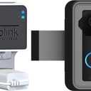 Blink Doorbell Mount with Outlet Wall Mount for Blink Sync Module 2, Anti-Theft Blink Doorbell Mount, No-Drill Solution for Apartment Doors