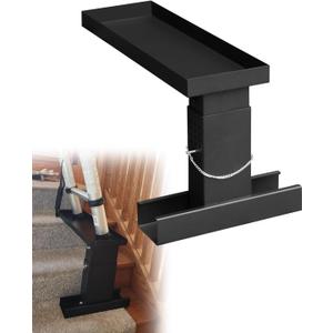 Extender Ladder Leveler for Stairs - Adjustable Stabilizer 12.2-18.11, Base Leveling Tool for Extension and Single Ladders, High Strength Ladder Support Platform