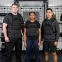 Greencity Weight Vest Adjustable Strength and Endurance Training, Tactical Vest Quick Release with Molle System, Fitness Workouts, Running, 1.5 Lbs