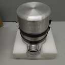 JSD AUTO PARTS 1 Gallon Fuel Tank 6'' x 10" 1/4 NPT Outlet End Fill Spun Aluminum Gas Tank for motorbike,mini bike,go kart