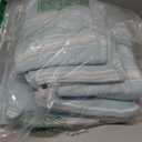 Belizzi Home Peshtemal Turkish Towel Cotton Chevron Beach Towels Oversized 36x71 Set of 6, Beach Towels for Adults, Soft Durable Absorbent Extra Large Bath Sheet Hammam Towel - Aqua Blue