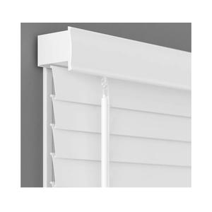 2 Inch Cordless Room Darkening Faux Wood Blind - 35" W x 64" L - White, Over 1,000 Custom Sizes Starting at 18.97, Inside or Outside Mount, Venetian Shades for Interior Windows by Lumino 2 Inch Cordless Room Darkening Faux Wood Blind - 35" W x 64" L - White, Over 1,000 Custom Sizes Starting at 18.97, Inside or Outside Mount, Venetian Shades for Interior Windows by Lumino