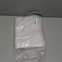 SilTriangle 6 Sets 30 x 40 Inches Extra Large White Organza Fabric Bags with Pull Bow for Gift Basket Large Organza Gift Wrapping Mesh Drawstring Bag for Christmas Wedding Bridal Baby Shower Easter (1 Count (Pack of 6))