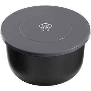 Silicone Lid Inner Pot Cover Accessories Compatible with Ninja Foodi Pressure Cooker and Air Fryer 6.5 Quart and 8 Quart, Grey, By SiCheer