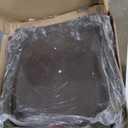 YOPTO 5 Pieces Dining Table Set with 42" Round Kitchen Desk, Wooden Living Room Furniture W/ 4 Upholstered Chairs, for Restaurant, Home Bistro, Espresso