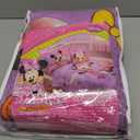 Disney 4 Piece Minnie's Fluttery Friends Toddler Bedding Set, Lavender