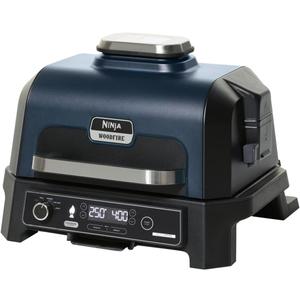 Ninja Woodfire ProXL Outdoor Grill & Smoker, Thermometer, 4-in-1 Master Grill, BBQ Smoker, Outdoor Air Fryer, Bake, Portable, Electric Grill 