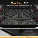 Ranger Truck Bed Mat and Tailgate Liner Compatible with 2024 2025 2026 Ford Ranger 5FT - Custom Fit Cargo Mat for Ford Ranger All Weather Trunk Mat