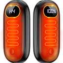 Hand Warmers Rechargeable - 14000mAh Electric Hand Warmers Rechargeable 2 Pack Heat Up to 131 with 18Hrs Warmth, Reusable Electronic Portable Pocket Heater for Women Man Golf Raynauds Camping